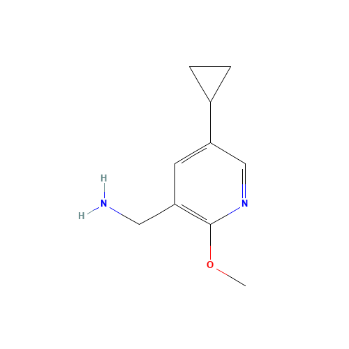 (5-cyclopropyl-2-methoxypyridin-3-yl)methanamine (CAS: 888614-79-7) - Related Chemical Product