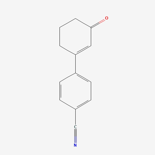 4-(3-oxocyclohexen-1-yl)benzonitrile (CAS: 123732-13-8) - Related Chemical Product