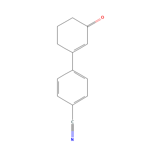 4-(3-oxocyclohexen-1-yl)benzonitrile (CAS: 123732-13-8) - Related Chemical Product