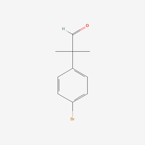 2-(4-bromophenyl)-2-methylpropanal (CAS: 32454-16-3) - Related Chemical Product