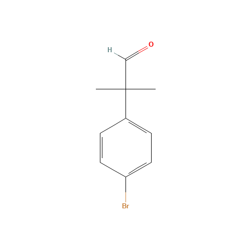 2-(4-bromophenyl)-2-methylpropanal (CAS: 32454-16-3) - Related Chemical Product