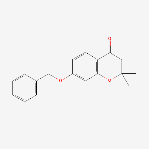 2,2-dimethyl-7-phenylmethoxy-3H-chromen-4-one (CAS: 59257-86-2) - Related Chemical Product