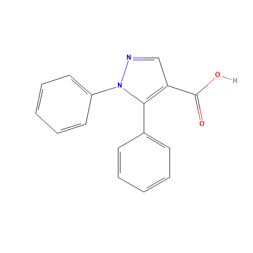 1,5-diphenylpyrazole-4-carboxylic acid (CAS: 98700-53-9) - Related Chemical Product