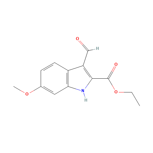 ethyl 3-formyl-6-methoxy-1H-indole-2-carboxylate (CAS: 171091-84-2) - Related Chemical Product