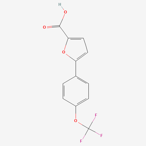 5-[4-(trifluoromethoxy)phenyl]furan-2-carboxylic acid (CAS: 638160-01-7) - Related Chemical Product