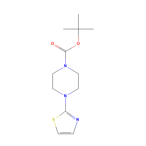 tert-butyl 4-(1,3-thiazol-2-yl)piperazine-1-carboxylate (CAS: 474417-23-7) - Related Chemical Product