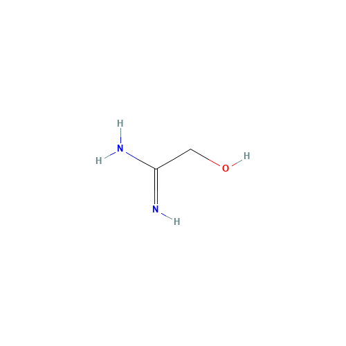 2-hydroxyethanimidamide (CAS: 4746-60-5) - Chemical Structure and Molecular Formula 