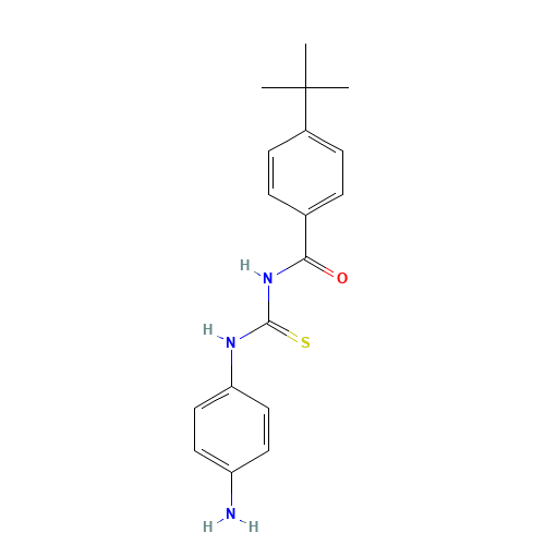 N-[(4-aminophenyl)carbamothioyl]-4-tert-butylbenzamide (CAS: 1011301-27-1) - Related Chemical Product