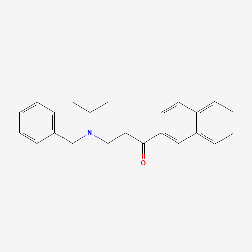 3-[benzyl(propan-2-yl)amino]-1-naphthalen-2-ylpropan-1-one (CAS: 273727-89-2) - Related Chemical Product