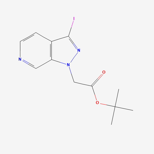 tert-butyl 2-(3-iodopyrazolo[3,4-c]pyridin-1-yl)acetate (CAS: 1386457-65-3) - Related Chemical Product