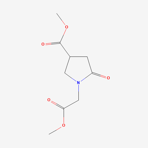methyl 1-(2-methoxy-2-oxoethyl)-5-oxopyrrolidine-3-carboxylate (CAS: 121564-86-1) - Related Chemical Product