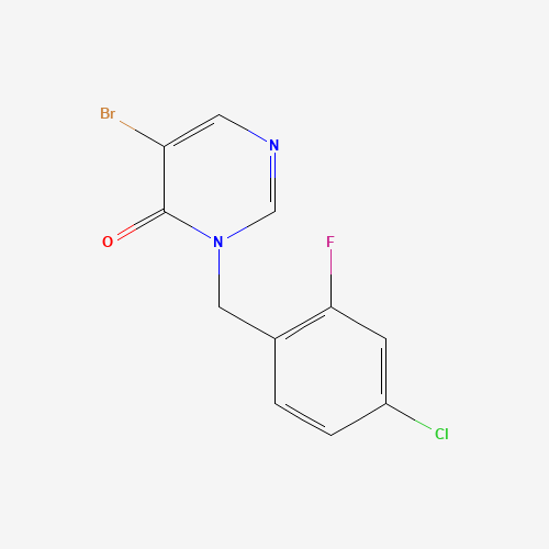 5-bromo-3-[(4-chloro-2-fluorophenyl)methyl]pyrimidin-4-one (CAS: 960298-37-7) - Related Chemical Product