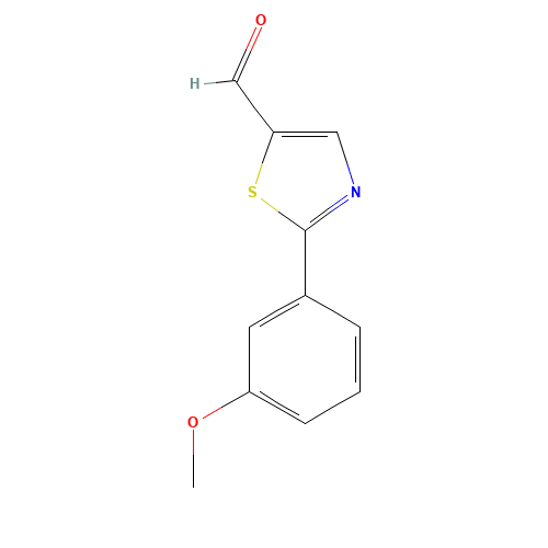 2-(3-methoxyphenyl)-1,3-thiazole-5-carbaldehyde (CAS: 915923-79-4) - Related Chemical Product