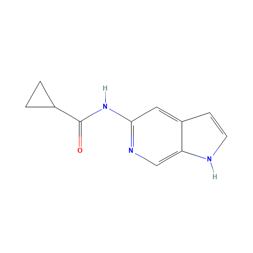 N-(1H-pyrrolo[2,3-c]pyridin-5-yl)cyclopropanecarboxamide (CAS: 1415124-72-9) - Related Chemical Product