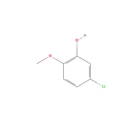5-chloro-2-methoxyphenol (CAS: 3743-23-5) - Chemical Structure and Molecular Formula 