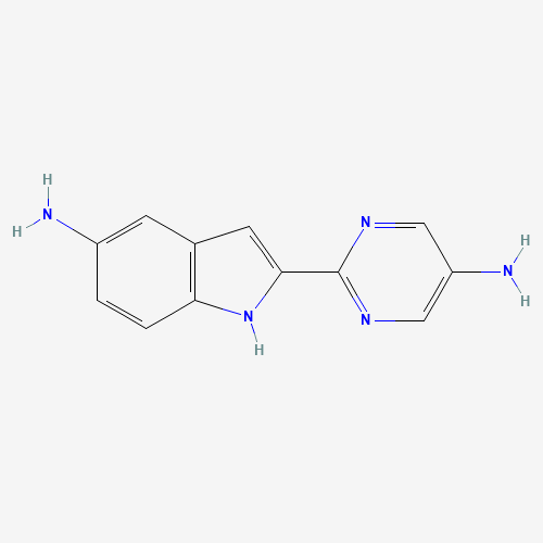 2-(5-aminopyrimidin-2-yl)-1H-indol-5-amine (CAS: 1246471-23-7) - Related Chemical Product