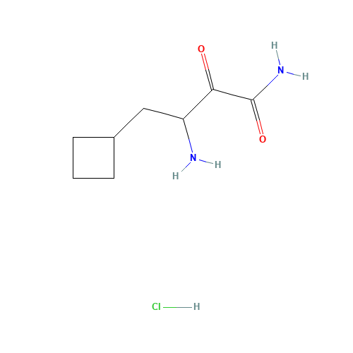 3-amino-4-cyclobutyl-2-oxobutanamide;hydrochloride (CAS: 817169-86-1) - Related Chemical Product