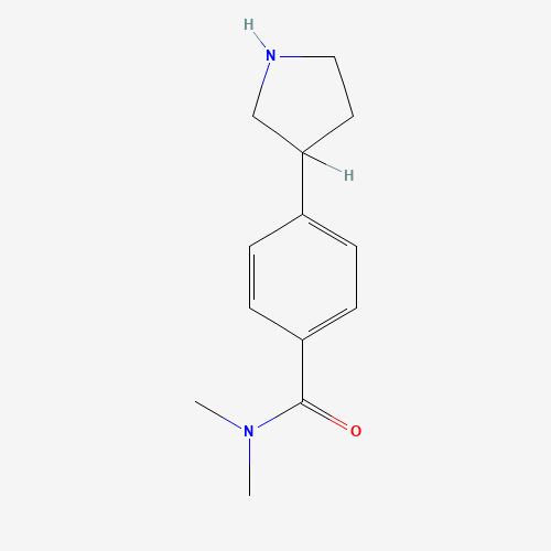 N,N-dimethyl-4-pyrrolidin-3-ylbenzamide (CAS: 1224049-74-4) - Related Chemical Product