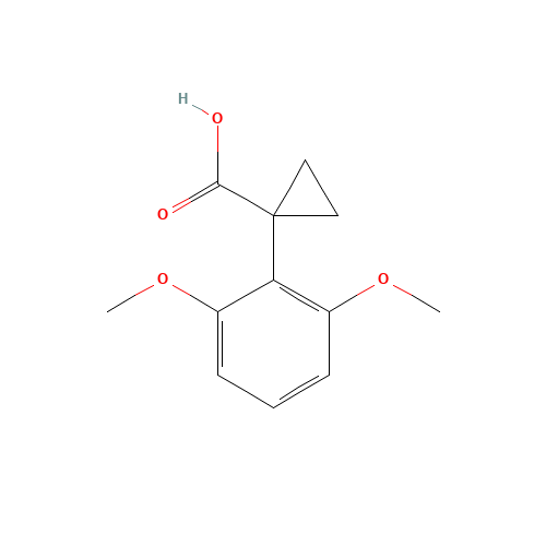 1-(2,6-dimethoxyphenyl)cyclopropane-1-carboxylic acid (CAS: 915192-34-6) - Related Chemical Product