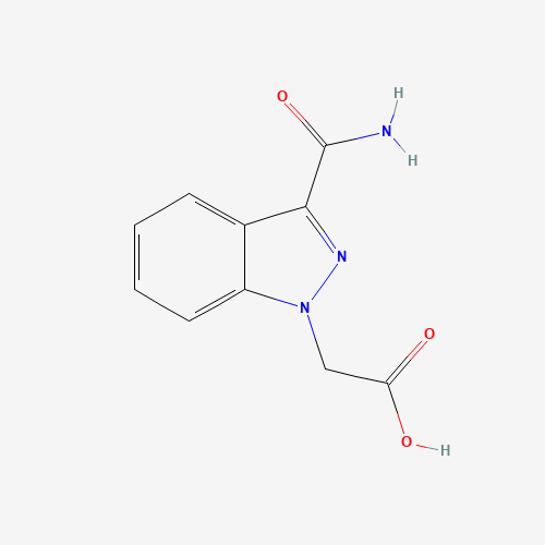 2-(3-carbamoylindazol-1-yl)acetic acid (CAS: 1386457-64-2) - Related Chemical Product