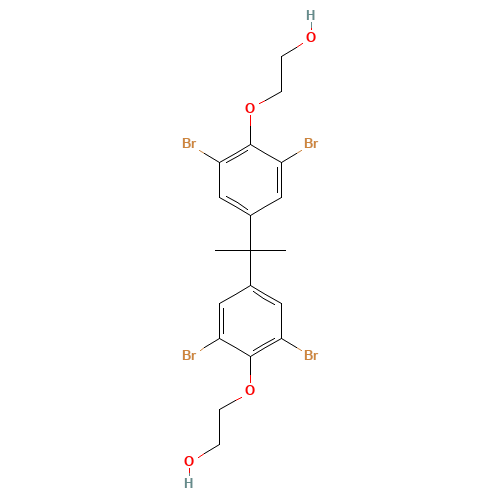 2-[2,6-dibromo-4-[2-[3,5-dibromo-4-(2-hydroxyethoxy)phenyl]propan-2-yl]phenoxy]ethanol (CAS: 4162-45-2) - Related Chemical Product