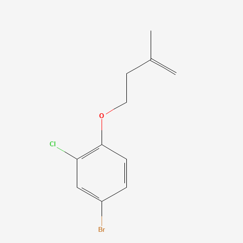 4-bromo-2-chloro-1-(3-methylbut-3-enoxy)benzene (CAS: 1350761-23-7) - Related Chemical Product