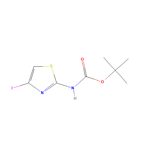 tert-butyl N-(4-iodo-1,3-thiazol-2-yl)carbamate (CAS: 1167626-30-3) - Related Chemical Product