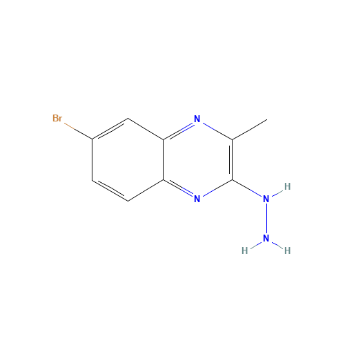 (6-bromo-3-methylquinoxalin-2-yl)hydrazine (CAS: 65407-77-4) - Related Chemical Product
