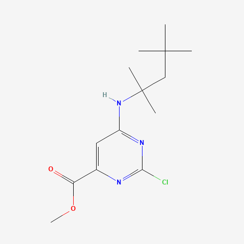 methyl 2-chloro-6-(2,4,4-trimethylpentan-2-ylamino)pyrimidine-4-carboxylate (CAS: 1365838-64-7) - Related Chemical Product
