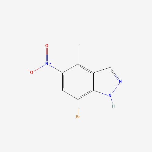 7-bromo-4-methyl-5-nitro-1H-indazole (CAS: 952183-46-9) - Related Chemical Product