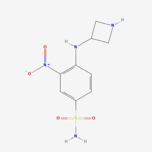 4-(azetidin-3-ylamino)-3-nitrobenzenesulfonamide (CAS: 1257048-79-5) - Related Chemical Product