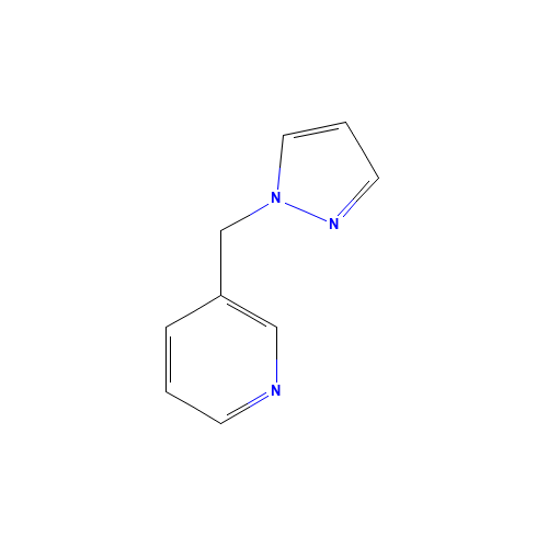 3-(pyrazol-1-ylmethyl)pyridine (CAS: 202344-40-9) - Related Chemical Product
