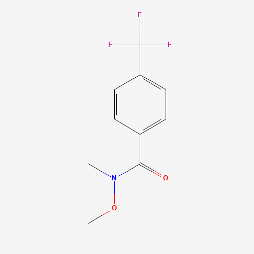 N-methoxy-N-methyl-4-(trifluoromethyl)benzamide (CAS: 116332-61-7) - Related Chemical Product