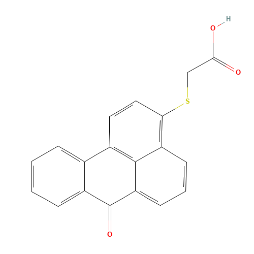 2-(7-oxobenzo[a]phenalen-3-yl)sulfanylacetic acid (CAS: 69658-13-5) - Related Chemical Product