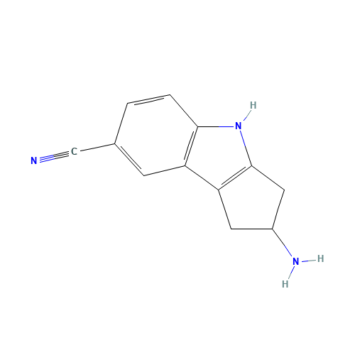 2-amino-1,2,3,4-tetrahydrocyclopenta[b]indole-7-carbonitrile (CAS: 1029691-09-5) - Related Chemical Product