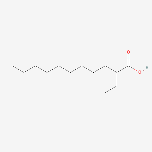 2-ethylundecanoic acid (CAS: 45158-84-7) - Chemical Structure and Molecular Formula 