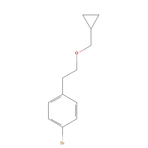 1-bromo-4-[2-(cyclopropylmethoxy)ethyl]benzene (CAS: 913473-08-2) - Related Chemical Product