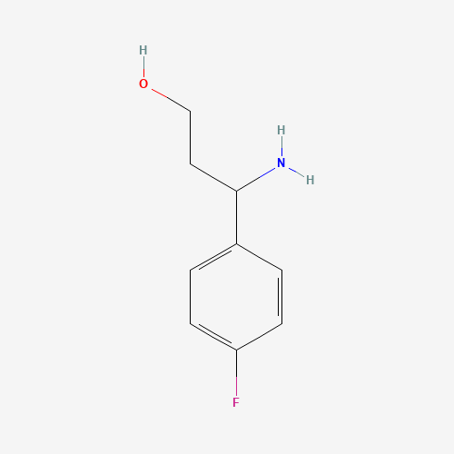 3-amino-3-(4-fluorophenyl)propan-1-ol (CAS: 612532-52-2) - Related Chemical Product