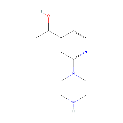 1-(2-piperazin-1-ylpyridin-4-yl)ethanol (CAS: 1364813-95-5) - Related Chemical Product