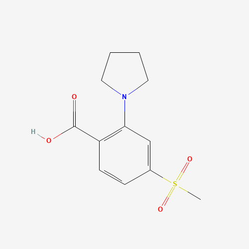 4-methylsulfonyl-2-pyrrolidin-1-ylbenzoic acid (CAS: 1197193-17-1) - Related Chemical Product