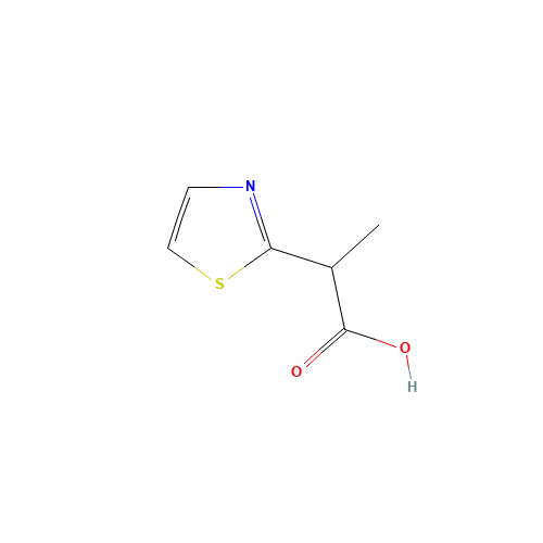 2-(1,3-thiazol-2-yl)propanoic acid (CAS: 1190392-60-9) - Related Chemical Product