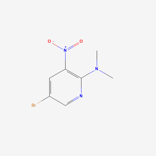 5-bromo-N,N-dimethyl-3-nitropyridin-2-amine (CAS: 1040682-46-9) - Related Chemical Product