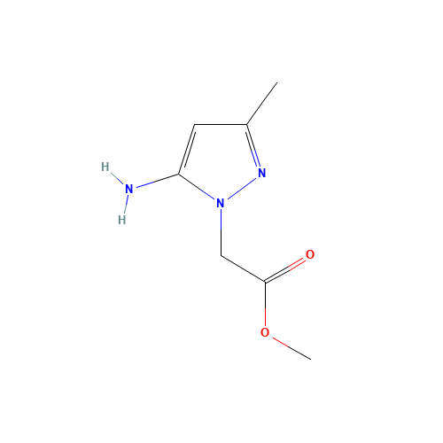 methyl 2-(5-amino-3-methylpyrazol-1-yl)acetate (CAS: 1004451-62-0) - Related Chemical Product
