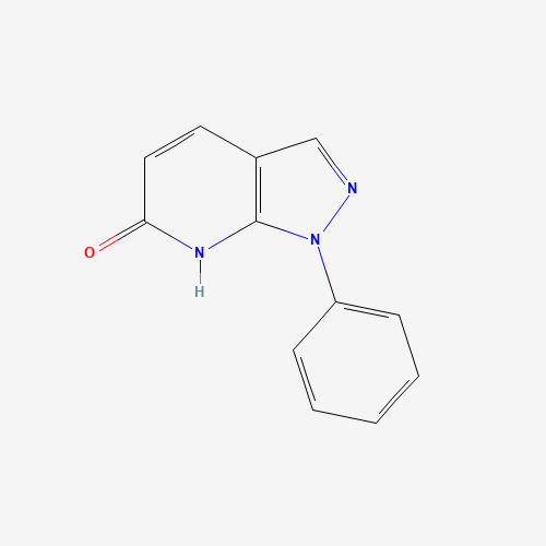 1-phenyl-2H-pyrazolo[3,4-b]pyridin-6-one (CAS: 344791-99-7) - Related Chemical Product