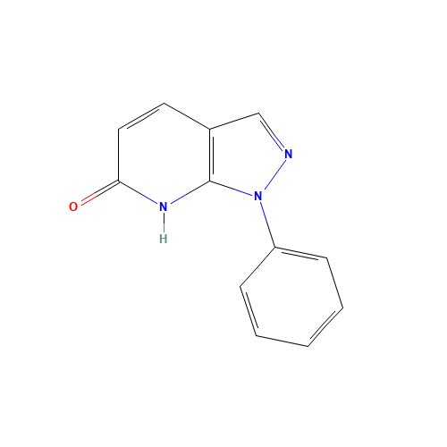1-phenyl-2H-pyrazolo[3,4-b]pyridin-6-one (CAS: 344791-99-7) - Related Chemical Product