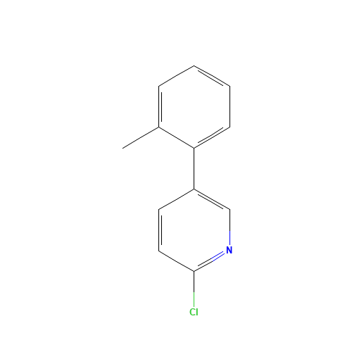 2-chloro-5-(2-methylphenyl)pyridine (CAS: 41216-07-3) - Related Chemical Product