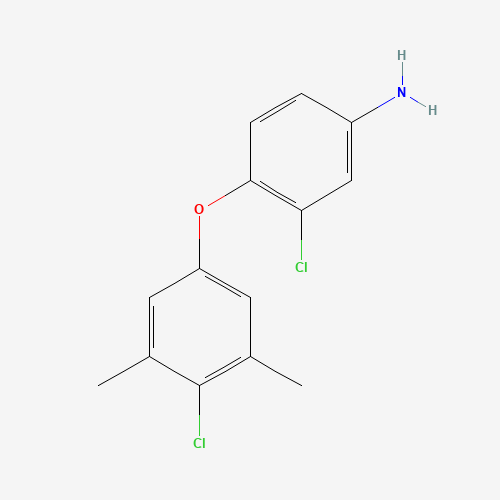3-chloro-4-(4-chloro-3,5-dimethylphenoxy)aniline (CAS: 57688-36-5) - Related Chemical Product