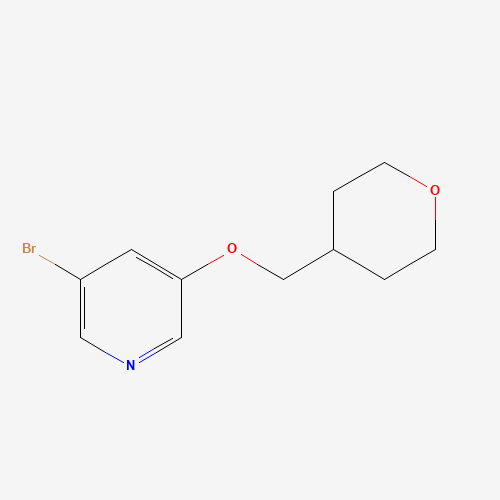 3-bromo-5-(oxan-4-ylmethoxy)pyridine (CAS: 1135041-76-7) - Related Chemical Product
