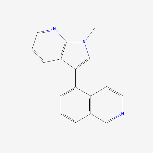 5-(1-methylpyrrolo[2,3-b]pyridin-3-yl)isoquinoline (CAS: 1391088-73-5) - Related Chemical Product