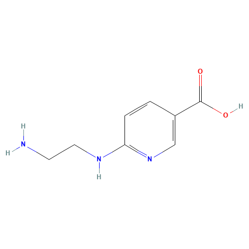 6-(2-aminoethylamino)pyridine-3-carboxylic acid (CAS: 904815-02-7) - Related Chemical Product
